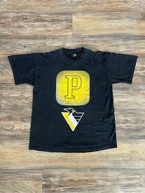 Vintage Pittsburgh Penguins 90s Graphic Tee XL